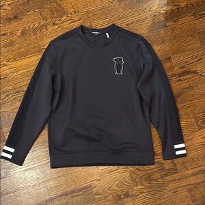 Black Crew Neck Karl Lagerfeld Mens Sweater